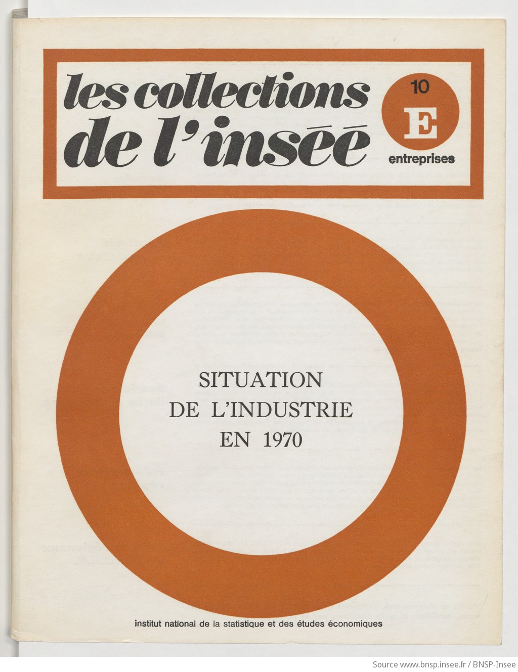 Situation de l'industrie en 1970 - vue 1 - page NP